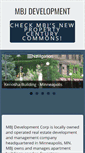 Mobile Screenshot of mbjdevelopment.com